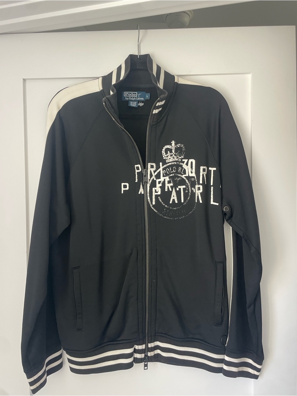 OG Heavyweight Polo by Ralph Lauren Y2K Track Jacket 🚨